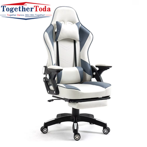 Chaise de jeu ergonomique de luxe à dossier haut personnalisable, inclinable et avec appuie-tête réglable, idéale pour les longues sessions de jeu - Product Image 6