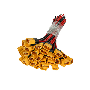 Rakitan Kabel Konektor XT60 Male Female, Kabel Silikon XT60 Plug Harness untuk Konektor Kabel Daya Baterai Model Drone RC - Product Image 4