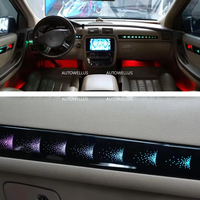 Kit d'éclairage LED pour l'amélioration de l'intérieur des Mercedes Classe R W251, contrôle par application smartphone, 64 couleurs, remplacement 1:1 du moule d'origine
