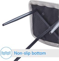 Vente en gros ensemble moderne de 2 chaises de salle à manger rembourrées en velours coussin épais et doux pour restaurant, maison, bureau, cuisine, fauteuil d'appoint