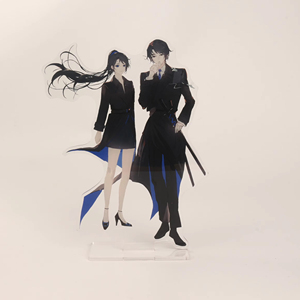 High Quality Custom Eco-Friendly Cartoon Anime Character Acrylic Plastic Standing Model Figurine Home Decoration Display