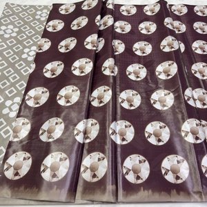 Alta calidad Shine Bazin Riche 100% tela de algodón Bazin Riche Tissu Allemagne Perfume Bazin Siche - Product Image 6