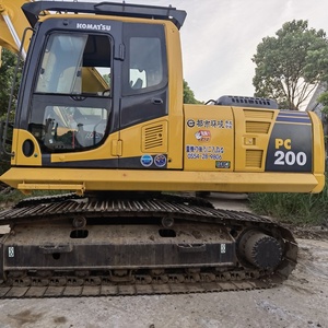 รถขุดมือสอง Komatsu PC200 ระบบไฮดรอลิก ขนาด 20 ตัน สมรรถนะเสถียร ใช้งานน้อย บำรุงรักษาอย่างดี ขาย - Product Image 1