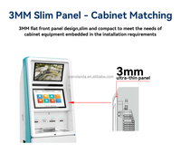 Moniteur industriel à écran tactile pour PC de 21.5 pouces avec caméra frontale NFC RFID pour le contrôle des équipements d'automatisation