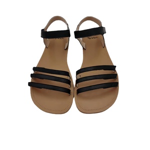 Sandales décontractées TipsieToes en cuir véritable pour <span class=keywords><strong>femme</strong></span>, style pieds nus, à enfiler, plates, pour l'été - Product Image 3