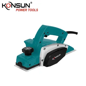 KONSUN 83501流行的电动工具500w迷你电动刨床木工手工刨床