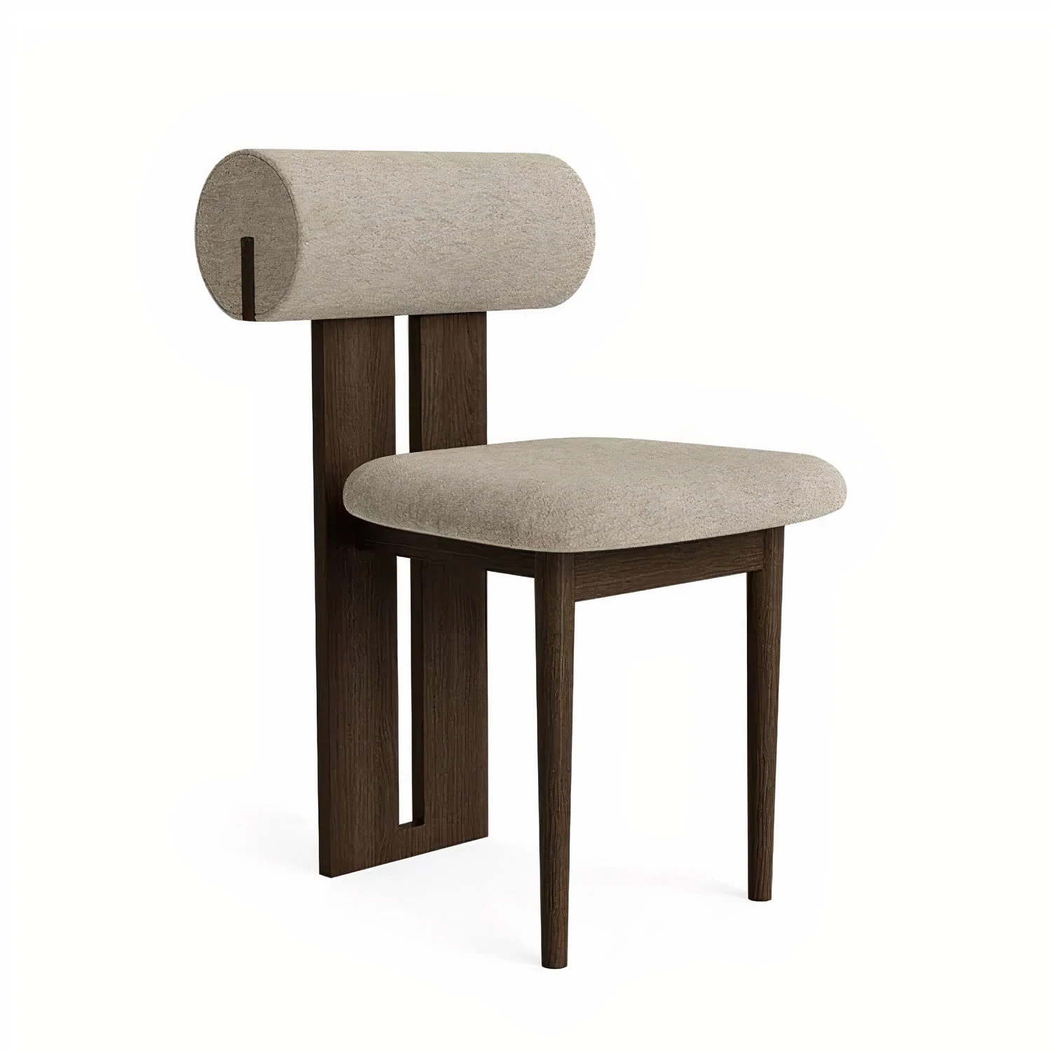 Restaurant chair Nordic simple velvet restaurant home furniture modern wood frame dining room chairs