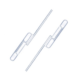 ปิเปตพลาสติกแบบใช้แล้วทิ้งชนิดสองหัว ขนาด 60ul 100ul 120ul แบบปริมาตรแม่นยำ หลอดปาสเตอร์ - Product Image 2