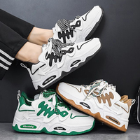 Chinois haute qualité baskets décontractées hommes à la mode marche randonnée chaussures maille plastique semelle extérieure anti-dérapant printemps automne