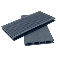 Planches de terrasse en WPC pour l'extérieur, dalles de sol à emboîtement, composite bois-plastique, teck, terrasse