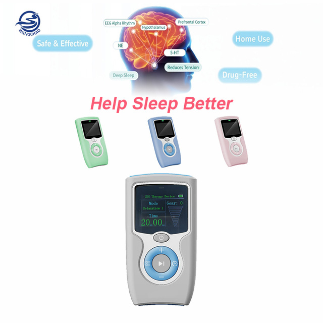 9-Mode Portable CES-Inspired Sleep Aid Device - Lightweight Timing Control Relaxation Sleeping Improvement Machine for Home Use