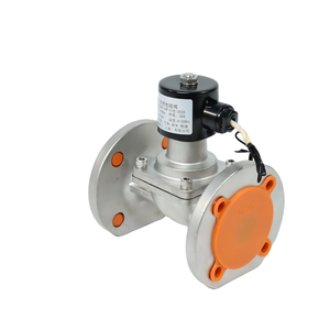 Válvula Solenoide de Brida de Acero Inoxidable, DN25, DC24V, Alta Temperatura, 304, Solenoide de Brida - Product Image 3