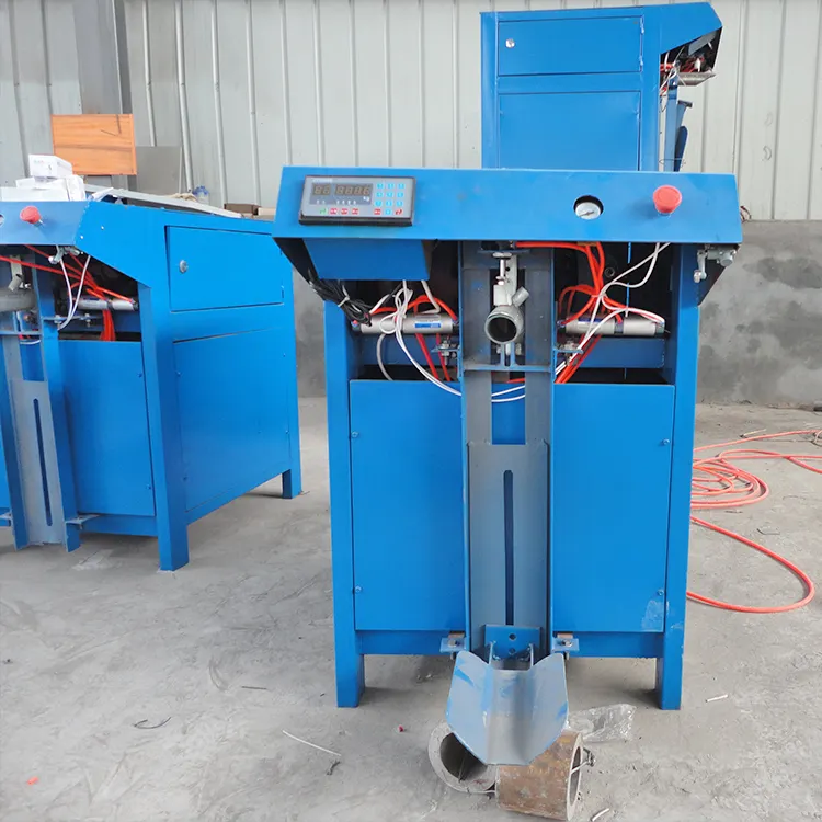 Machine à emballer sèche automatique de sable de machine de remplissage de sacs de valve de la poudre 10-50kg