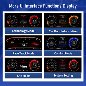 Panel de Instrumentos Digital Linux para Maserati Quattroporte 2013-2020, Pantalla LCD Virtual Cockpit, Actualización de Pantalla Completa - Product Image 4