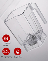 Presse-agrumes de fruits Nutri à faible bruit, mélangeur d'aliments pour bébés, Smoothie, puissant, 1800W