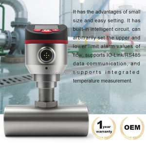 高精度デジタルステンレス钢パルスタービン流量计4-20mA水油燃料ディーゼル; OEMカスタマイズ可能 - Product Image 6