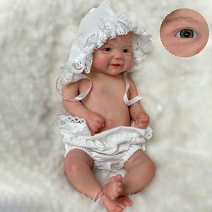 ตุ๊กตา<span class=keywords><strong>เด็ก</strong></span><span class=keywords><strong>ผ</strong></span>ู้หญิงซิลิโคนขนาด 13 นิ้ว แบบเต็มตัว เหมือน<span class=keywords><strong>จริง</strong></span> วาดด้วยมือ ของเล่นเสมือนจริงสำหรับเด็ก - Product Image 3