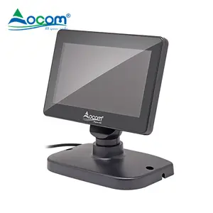 Affichage client LED 1024x768 moniteur de point de vente 10 pouces moniteur d'écran tactile 9.7 pouces USB capacitif 5V Displaylink pour les entreprises 1 an