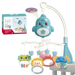 Recién Nacido multifunción infantil cuna móvil Musical móvil bebé rotación Animal cama campana juguete - Product Image 1