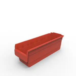 warehouse stack stackable plastic used parts picking storage bins