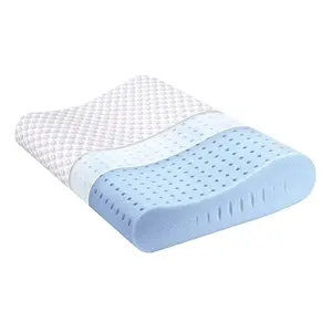 OEM Contour Memory Foam Pillow Gel Cooling Ergonomic Cervical Sleeping Orthopedic Pillow Memory Foam