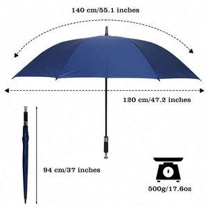 Parapluie de golf personnalisé super abordable, parapluie droit de haute qualité en gros pour promotions avec impression de logo - Product Image 5