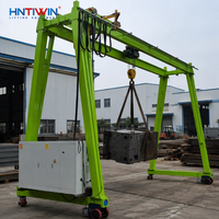 HNTIWIN CE Grue portique modulaire mobile de haute qualité à double poutre de 10 à 15 tonnes à vendre