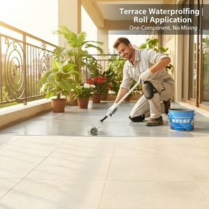 Revêtement imperméable en polyurée monocomposant pour murs extérieurs, toits, terrasses, utilisation en extérieur, revêtement imperméable pour toit - Product Image 5