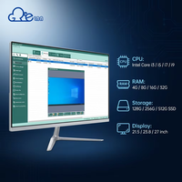 PC Todo en Uno I3/i5/i7 con Gestión Remota, Pantalla LCD, Enchufe AU, Estación de Trabajo Monobloque con Software de Clonación Diferencial para Laboratorios Escolares