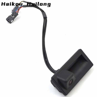 Caméra de recul avec poignée de coffre 3V0 827 566L, caméra de recul dynamique Highline avec trajectoire pour Audi A4B9, caméra d'aide au stationnement