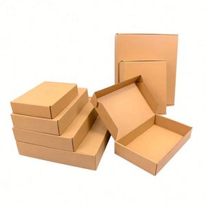 Envío Rápido, Caja de Cartón Corrugado Reciclado y Reciclable Ecológica con Logotipo Personalizado, Forma Personalizada para Embalaje de Comercio Electrónico - Product Image 2