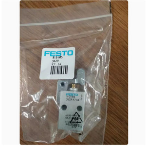 Festo L-3-M5 3628 Pneumatic Valve Direct Acting Round Head Air Control Type Quick Install Die-Cast Aluminum Body - Product Image 2