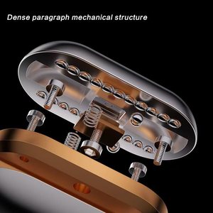 Mech Egg Metal Fidget Slider, Herramienta EDC para Aliviar el Estrés y la Ansiedad en Adultos, Herramienta para TDAH, Slider Háptico Giratorio para Aliviar el Estrés - Product Image 5