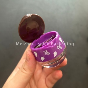 ISMAN Envase de Bálsamo Labial con Forma de Miel de 6g, Diseño de Fresa, Cereza y Sandía, Contenedor de Bálsamo Labial Vacío de Plástico AS, Logotipo Personalizado Pro - Product Image 5