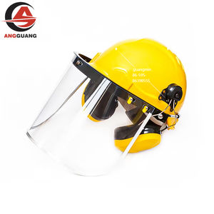 Casco di Sicurezza per Edilizia Protezione Anti-Perforazione Visiera Visibile Paraorecchie in Fibra ABS Certificato EN397 Guangmin YY-110 - Product Image 2