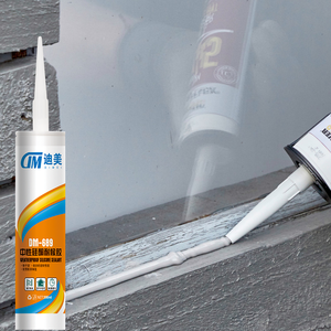 Calfeutrage de mastic de <span class=keywords><strong>silicone</strong></span> RTV 100%/mastic de <span class=keywords><strong>silicone</strong></span> de qualité <span class=keywords><strong>alimentaire</strong></span> résistant aux intempéries blanc - Product Image 2