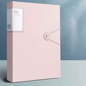 Wholesale <b>Display</b> Book A4 Size Classic Design Document Transparent File <b>Folder</b> Custom Promotional Gifts - Product Image 6
