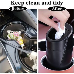 Cubo de Basura para Auto con Tapa, Multifuncional, Mini, Compacto, Caja de Almacenamiento de Doble Uso para Hogar y Auto - Product Image 4