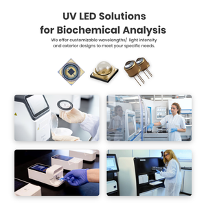 <span class=keywords><strong>UV</strong></span> <span class=keywords><strong>LED</strong></span> 제조업체 120도 3535 3.4-5.0V 340nm UVA <span class=keywords><strong>LED</strong></span> SMD 다이오드 의료 생화학 분석용 - Product Image 3