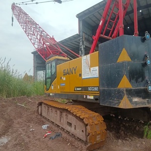รถเครนตีนตะขาบมือสอง Sany SCC550 55ตันเครื่อง year2018ใหม่มากเครื่องสวยสภาพการทำงานที่ดี - Product Image 2