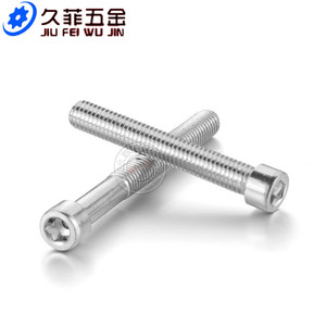Tornillos de Cabeza Cilíndrica Jiu Fei Wu Jin M4 M5 M6 M8, Grado 8.8, Acero Q235, Conexión de Fijación Métrica - Product Image 1