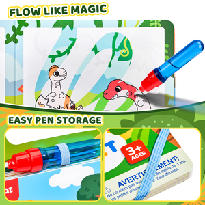 Joycat 绘画玩具热销水彩画书魔法涂色绘画套装幼儿用水彩画书 - Product Image 4