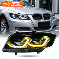 Phares JSL pour BMW Série 3 E90, phare LED E91, lentille laser, phare 330i 320i 328i 335i, signal DRL, accessoires automobiles