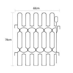 USMILEPET Bestseller Recinto per Animali Domestici in Metallo, Cancello Pieghevole per Interni ed Esterni, Previene la Fuga di Cani e Gatti - Product Image 5