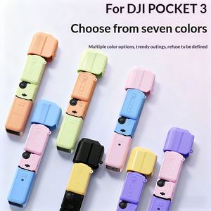 Compatible with DJI Pocket 3 Silicone Protective Case Macaron Color <b>Gimbal</b> <b>Camera</b> Protective Cover - Product Image 2