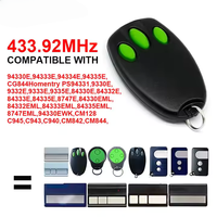 Télécommande de porte de garage 2VA 4VA, 2/4 boutons, 12V, sans fil, RF, code roulant, porte-clés, ouvre-porte, duplicateur de clé