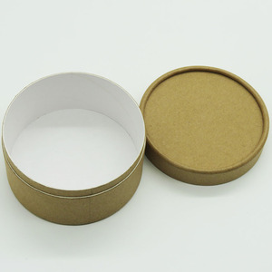 화이트 크래프트 검은 소매 매트 골판지 튜브 재고 및 준비 - Product Image 4