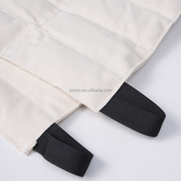 Compresse Chaude Réutilisable en Toile de Coton pour la Thérapie Physique et le Soulagement des Douleurs Dorsales et Cervicales