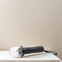 CANNA CNEG004 Broyeur à herbes manuel en aluminium classique avec lampe de poche - Design moderne, broyeur à tabac portable, rangement et accessoires