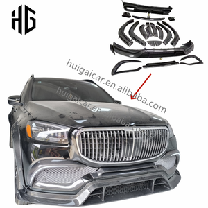 Facelift a Msy Style X167 Kit de carrocería para Mercedes Bens Gls <span class=keywords><strong>Maybach</strong></span>, alerón delantero de fibra de carbono, rejillas de ventilación laterales, kit de carrocería, piezas de afinación - Product Image 1